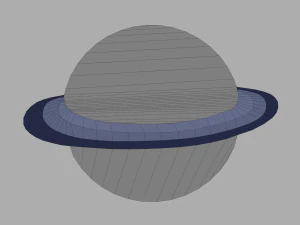Galaxy kid bedroom 3D Model