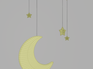 Galaxy kid bedroom 3Dモデル