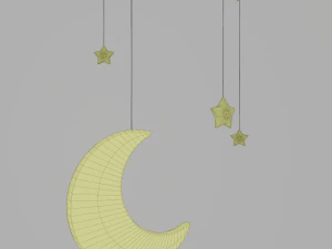 Galaxy kid bedroom 3D Model