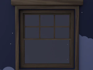 Galaxy kid bedroom 3D Model