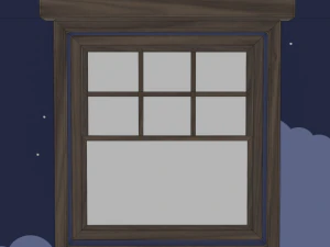 Galaxy kid bedroom 3D Model