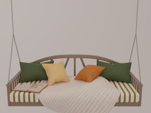 Fall terrace Modello 3D