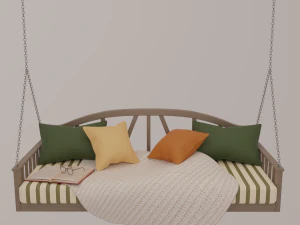 Fall terrace 3D Model