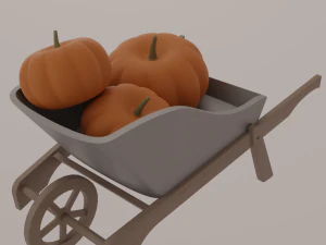 Fall terrace 3D Model