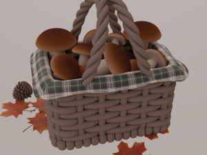 Fall terrace Modello 3D