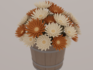 Fall terrace Modello 3D