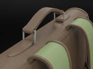 Satchel 3D Model