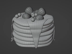 Pancakes 3D Model