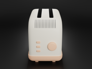 Toaster 3D 模型