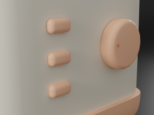 Toaster 3D 模型