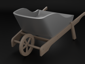 Wheelbarrow 3D Model