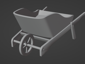 Wheelbarrow Modelo 3D