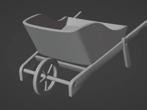 Wheelbarrow 3D Model