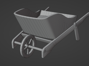 Wheelbarrow Modelo 3D