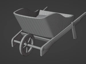 Wheelbarrow 3D Model