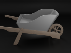 Wheelbarrow Modelo 3D
