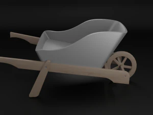 Wheelbarrow 3D Model