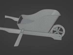 Wheelbarrow 3D Model