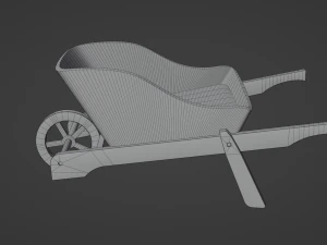 Wheelbarrow 3D Model