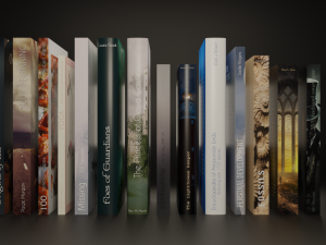 Books 3D Model