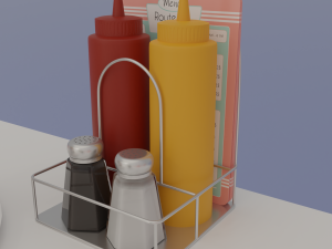 American diner 3D Model