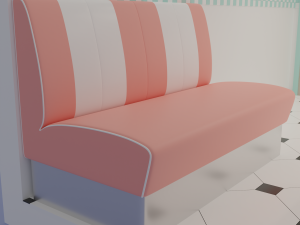 American diner 3D Model