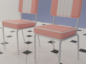 American diner 3D Model