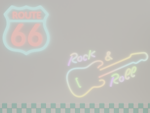 American diner 3D Model