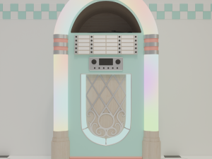 American diner 3D Model