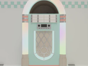 American diner 3D Model