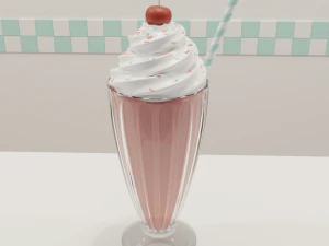 American diner 3D Model