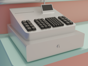 American diner 3D Model