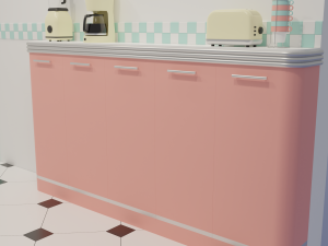 American diner 3D Model