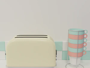 American diner 3D Model