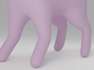 Espeon Pokemon 3D Print Model