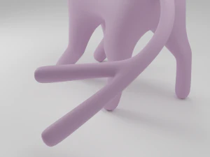 Espeon Pokemon 3D Print Model