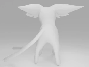Espeon Pokemon 3D Print Model