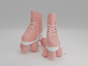 Roller skates 3D Model