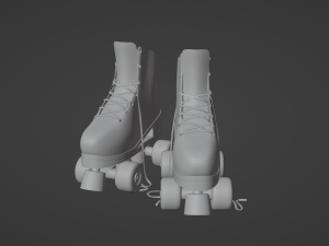Roller skates Model 3D