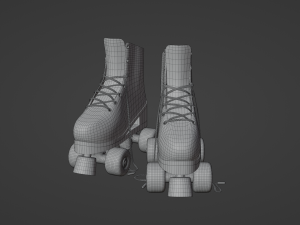 Roller skates Model 3D