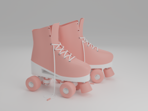 Roller skates Model 3D