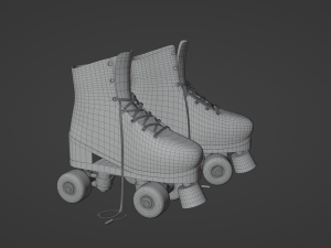 Roller skates Model 3D