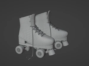 Patins Modelo 3D