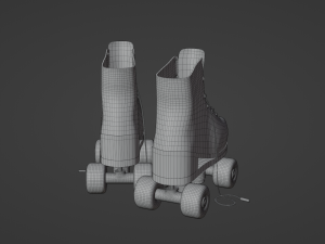 Roller skates Model 3D