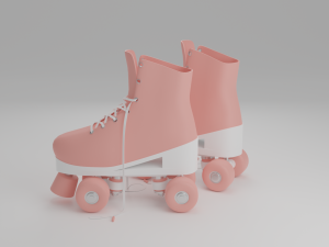 Roller skates Model 3D