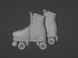 Roller skates Model 3D