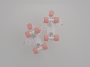 Roller skates Model 3D