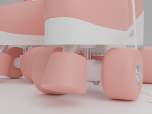 Roller skates Model 3D