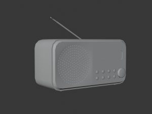 Radio 3D 模型