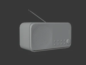Radio 3D Model